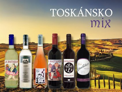 degustační bedýnka Toskánsko Mix