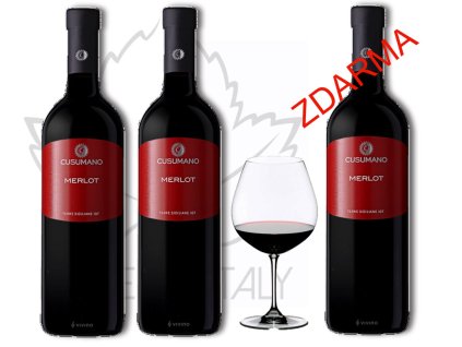 Merlot Terre Siciliane IGT 2+1