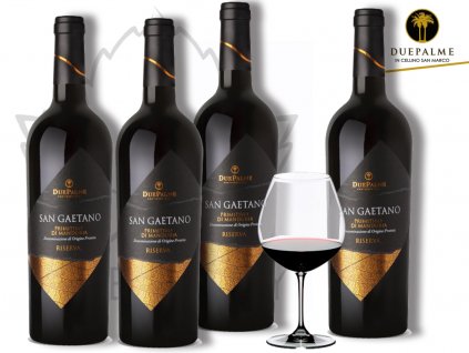 AKCE 3+1 Primitivo di Manduria SANGAETANO Riserva DOP