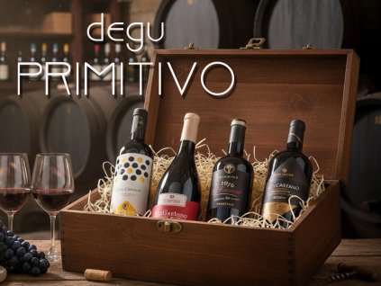 degu primitivo od wine of italy degustační bedýnka