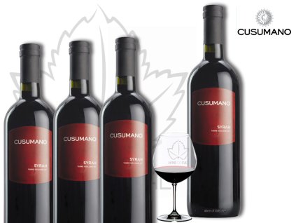 Syrah Sicilia rosso IGT 3+1 zdarma
