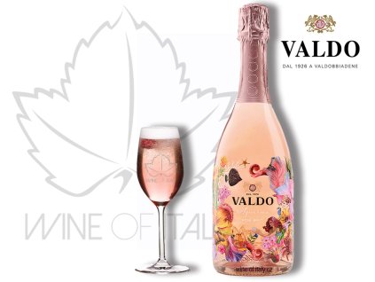 Spumante ROSÉ brut AQUARIUS Valdo Spumanti