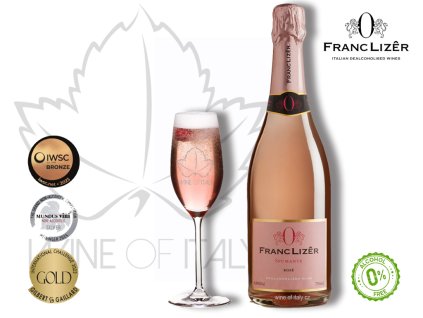 Franc Lizér Spumante Rosé 0% alk Franc Lizer by Lea winery