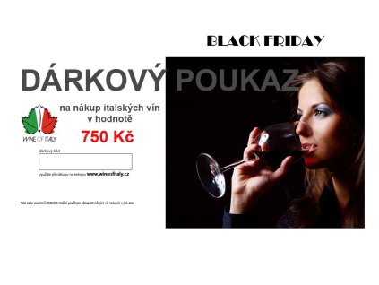 voucher 3+1 zdarma Black Friday