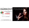 dárkový poukaz na italská vína 5000Kč