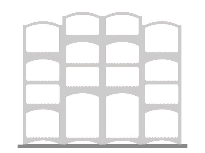 Sestava Bloc Cellier Robust white