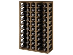 Regál na víno CANEDO MAGNUM (Materiál a odstín Borovice s odstínem světlý dub)