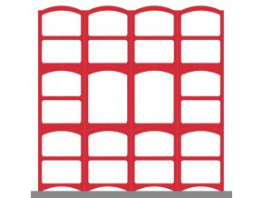 63 weinregalsatz bloc cellier klasik rot