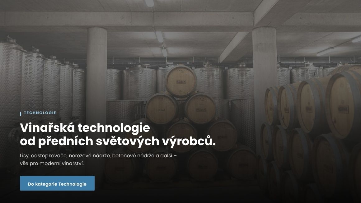 Vinařské technologie