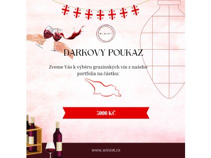 Gift voucher 5000 CZK