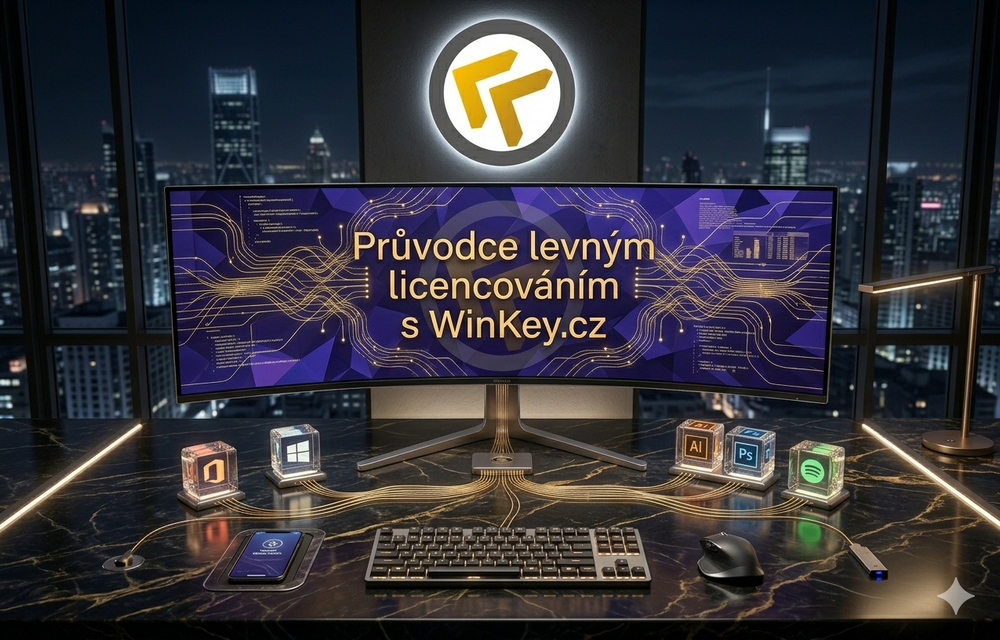 Proč kupovat drahý software? Průvodce levným licencováním s WinKey.cz