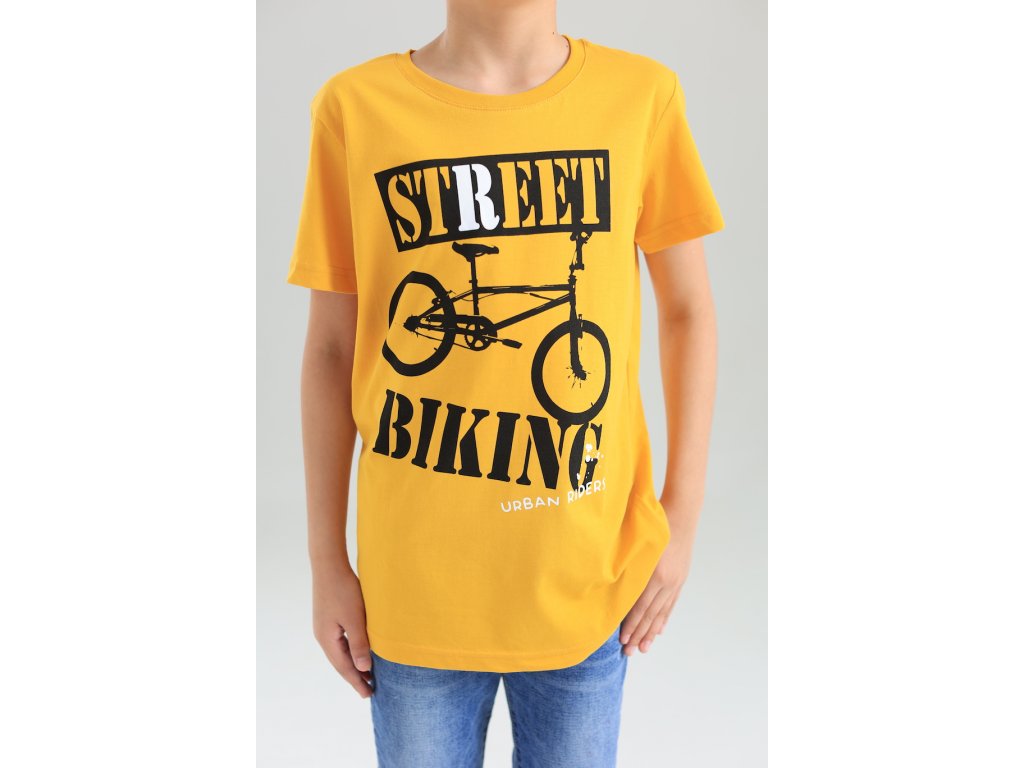 Chlapecké tričko Street - žlutá 