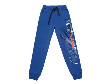 Chlapecké tepláky Speed - tmavě modrá - velikost 152