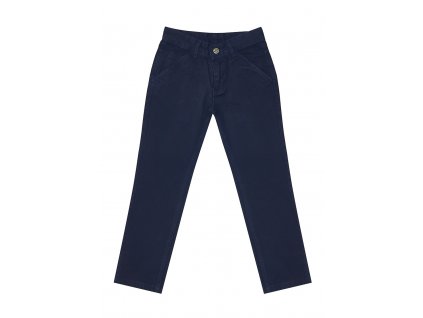 Chlapecké kalhoty West - navy  100% bavlna