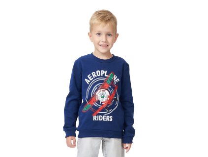 Chlapecká mikina Riders - navy - velikost 122
