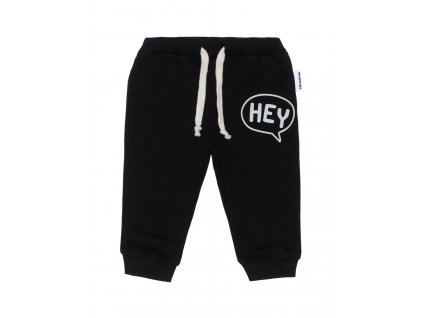 Chlapecké kalhoty Hey - černá 100% bavlna