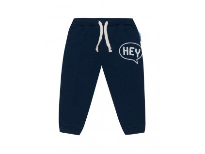 Chlapecké kalhoty Hey - navy 100% bavlna
