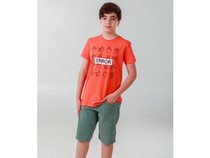 Chlapecké tričko Error - oranžová 