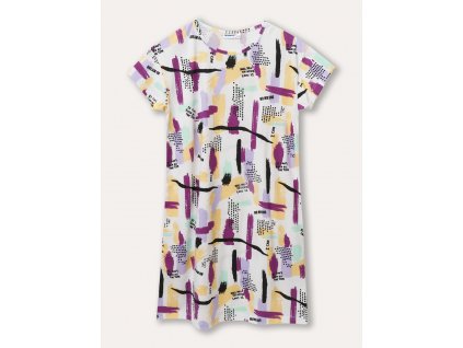 Dívčí noční košile Dream On - bílá/fialová (Velikost 164)