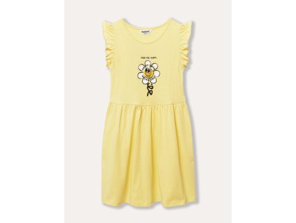 Dívčí šaty Happy Smile - žlutá