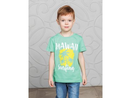Chlapecké tričko Hawaii - zelená