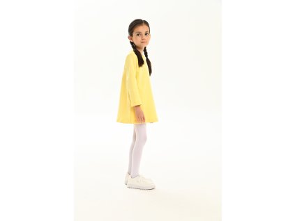 Dívčí šaty - žlutá