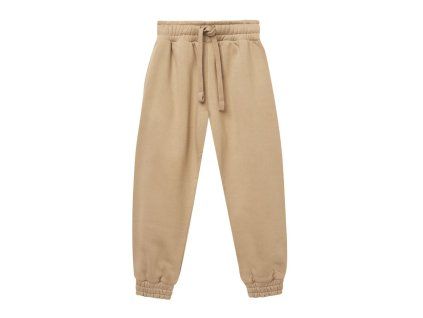 Unisex tepláky Basic - Béžová — Winkiki Kids Wear