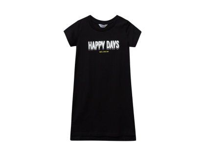Dívčí šaty Nice Day - černá — Winkiki Kids Wear