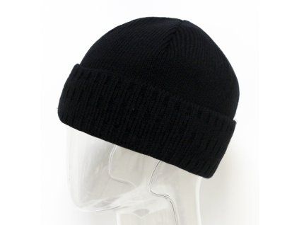 Pánská pletená čepice - 6233 - černá — Marhatter