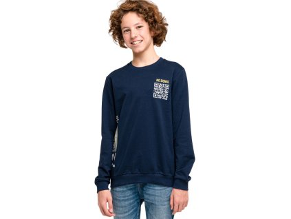 Chlapecká mikina No Signal - navy - velikost 164
