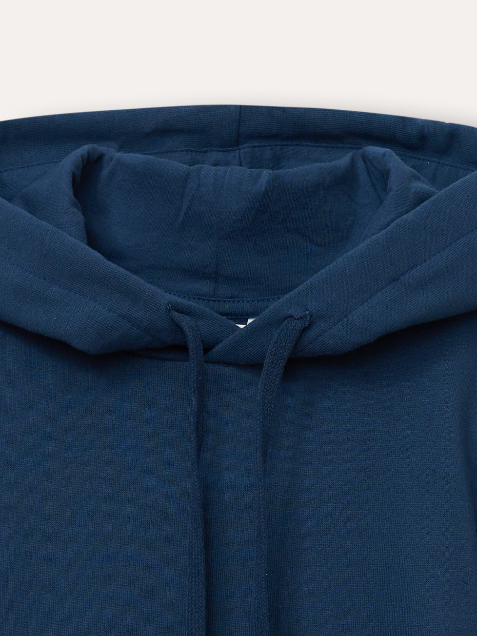 Dětská unisex mikina s kapucí - navy 122