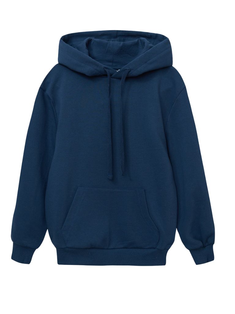 Dětská unisex mikina s kapucí - navy 122