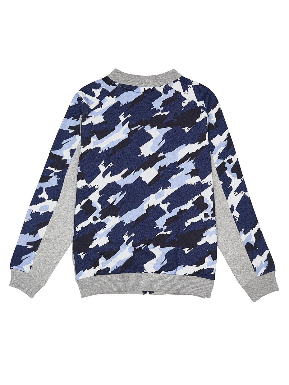 Chlapecká mikina Active - kobaltová 158