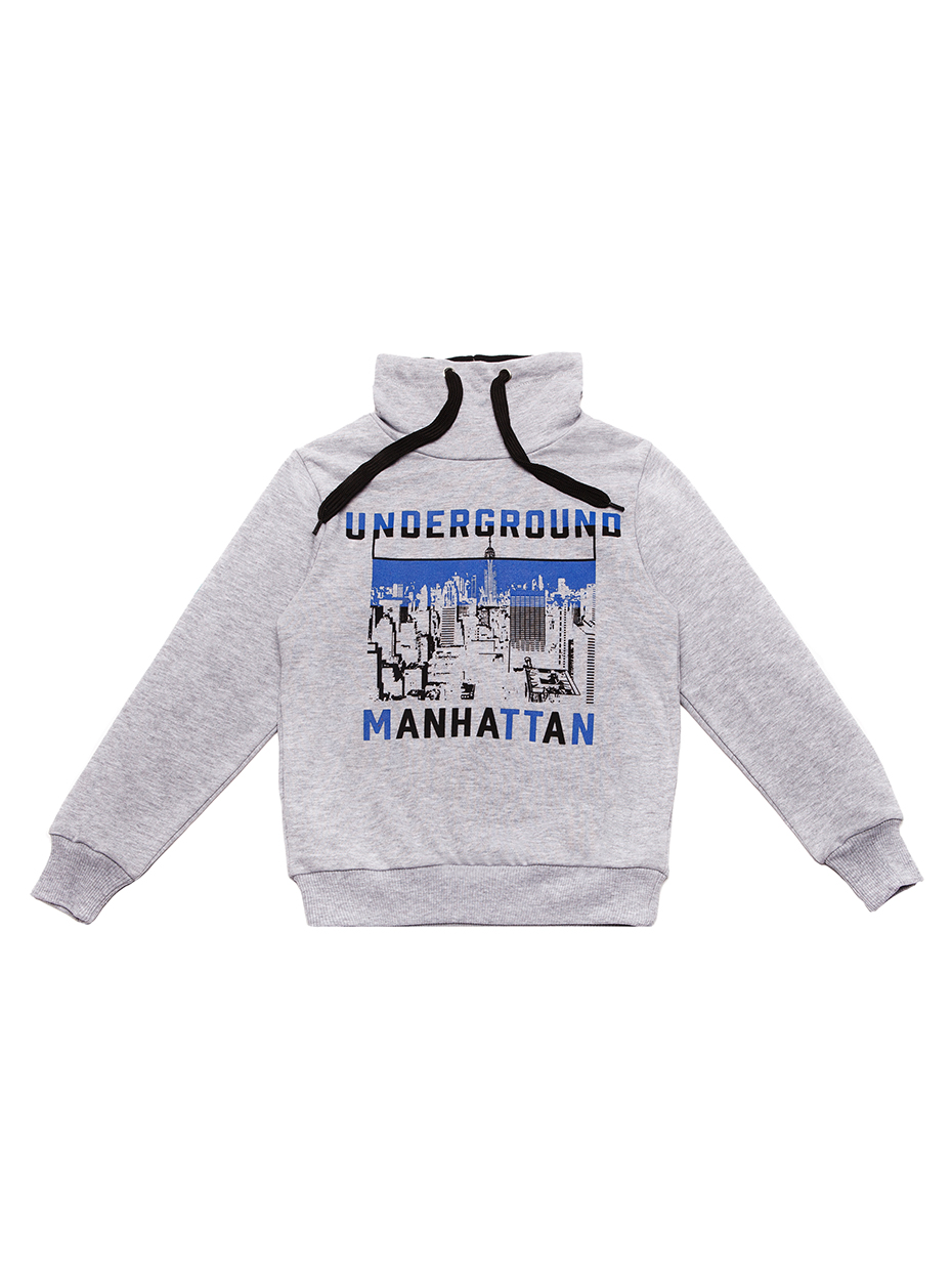 Chlapecká mikina Manhattan - černá 134