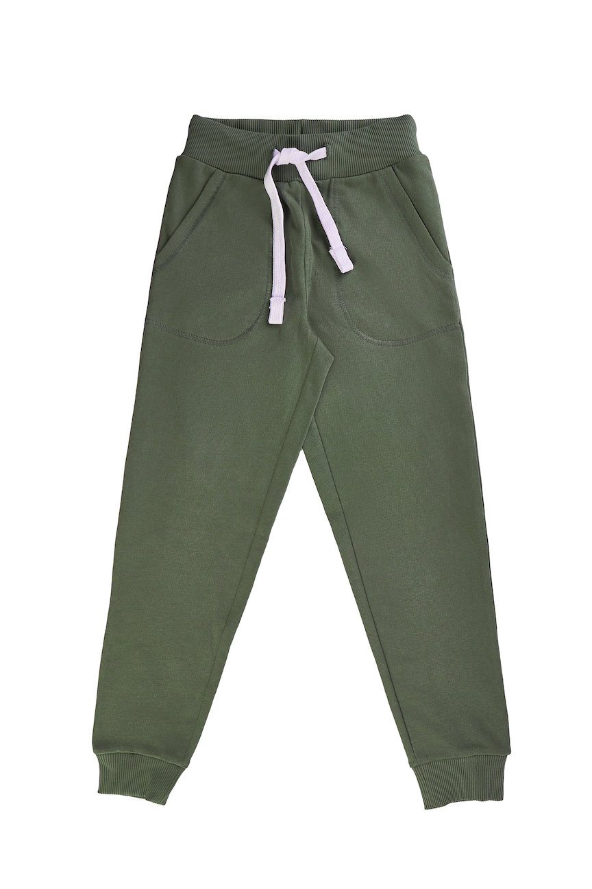 Chlapecké tepláky Street Style - khaki 128