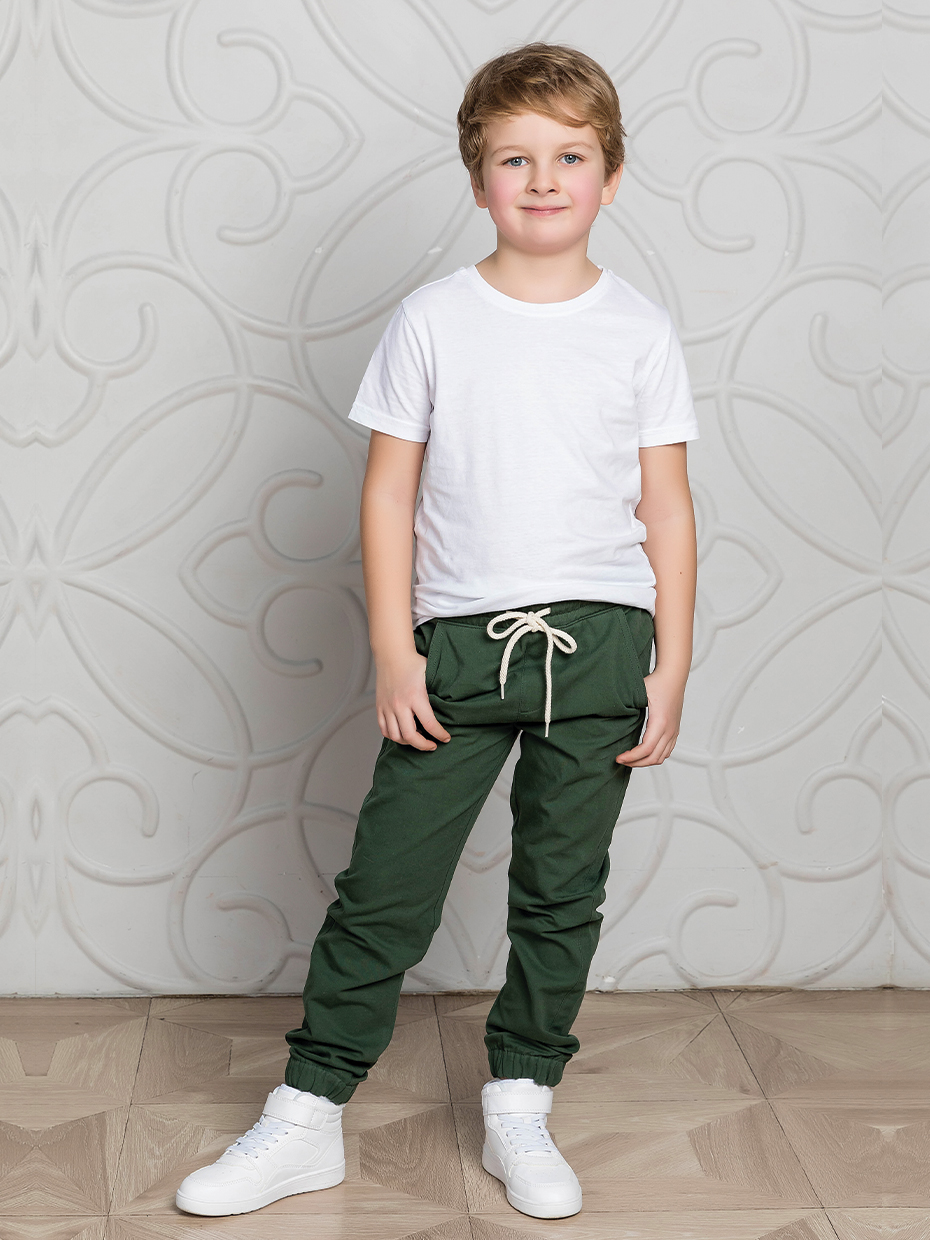Chlapecké kalhoty Street Style - khaki 152