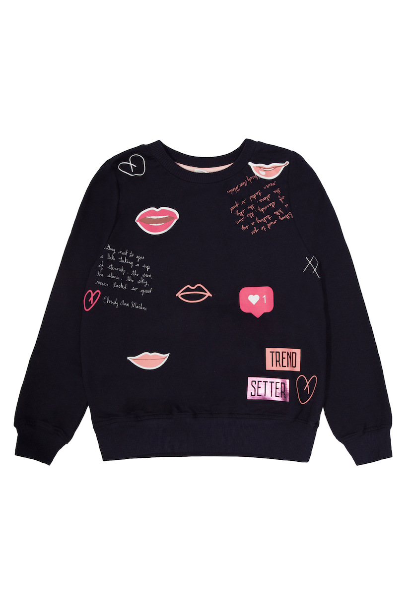 Dívčí mikina Trend Setter - navy 152