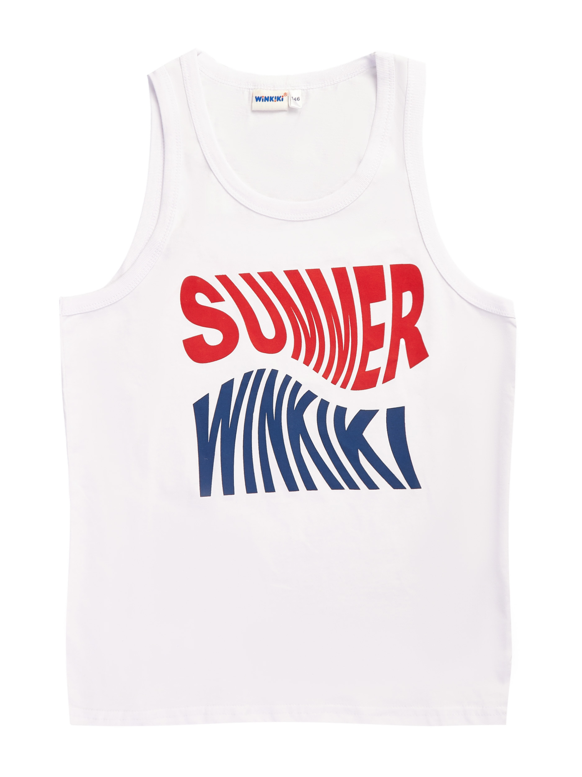 Chlapecké tílko Summer Winkiki - bílá 146