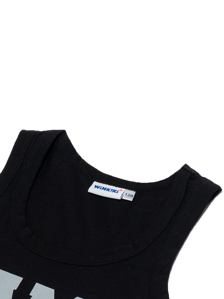 Chlapecké tílko Game ON - černá 146