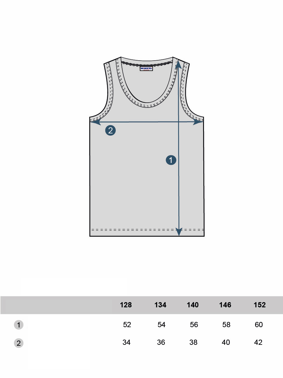 Chlapecké tílko Game ON - šedý melanž 140