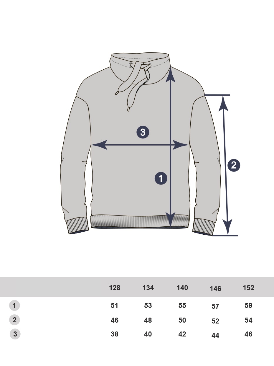 Chlapecká mikina Extreme - navy 134