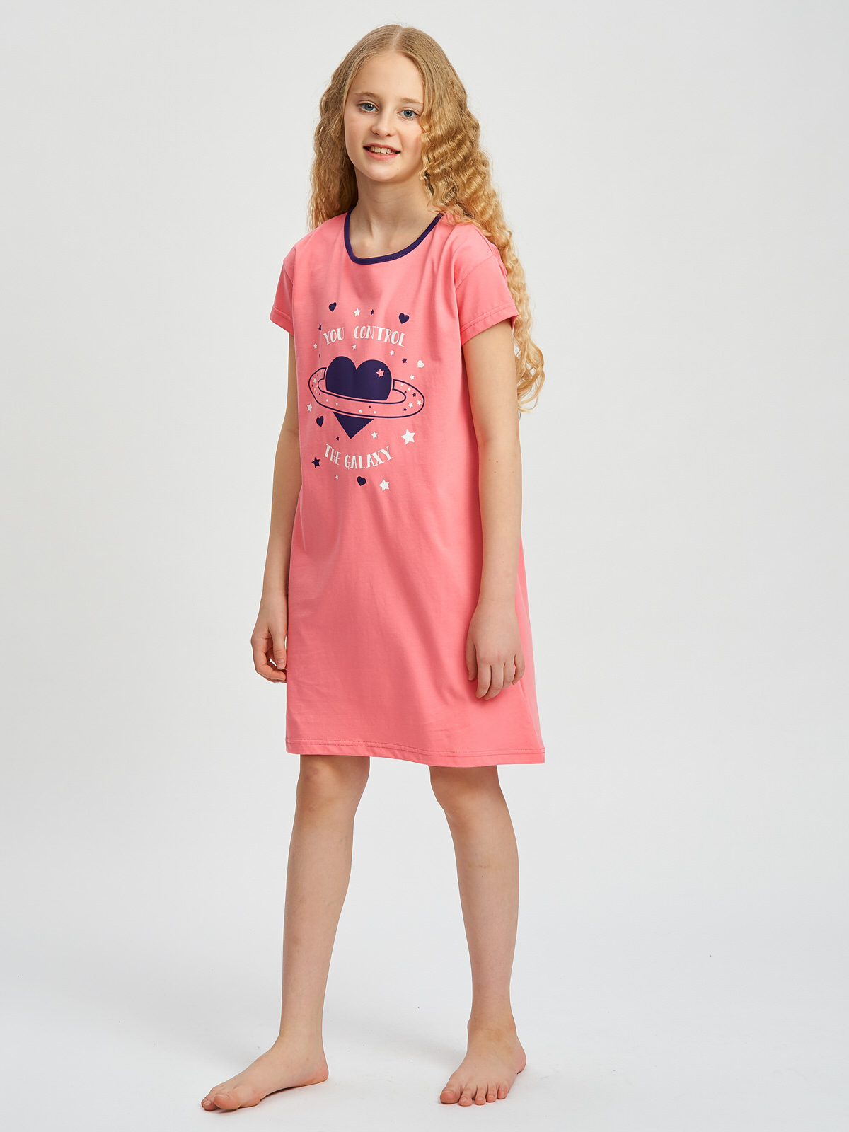 Dívčí noční košile Colourful Dreams - navy 128