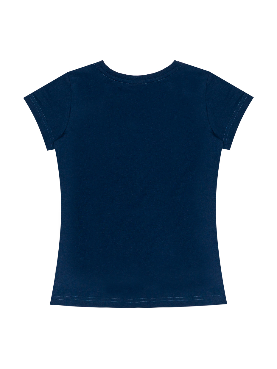 Dívčí tričko Love - navy 140