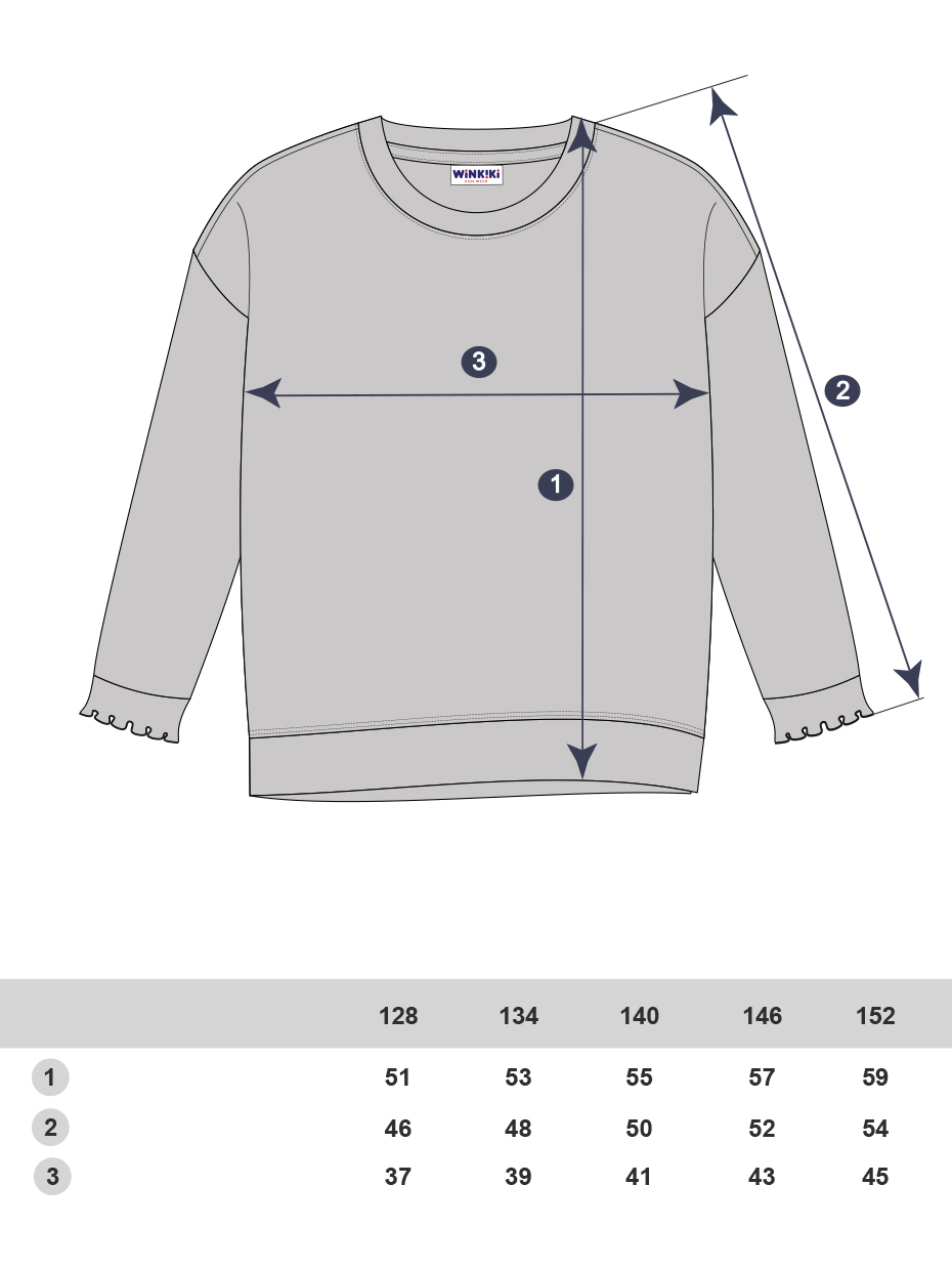 Dívčí mikina Sinsere - fialová 152
