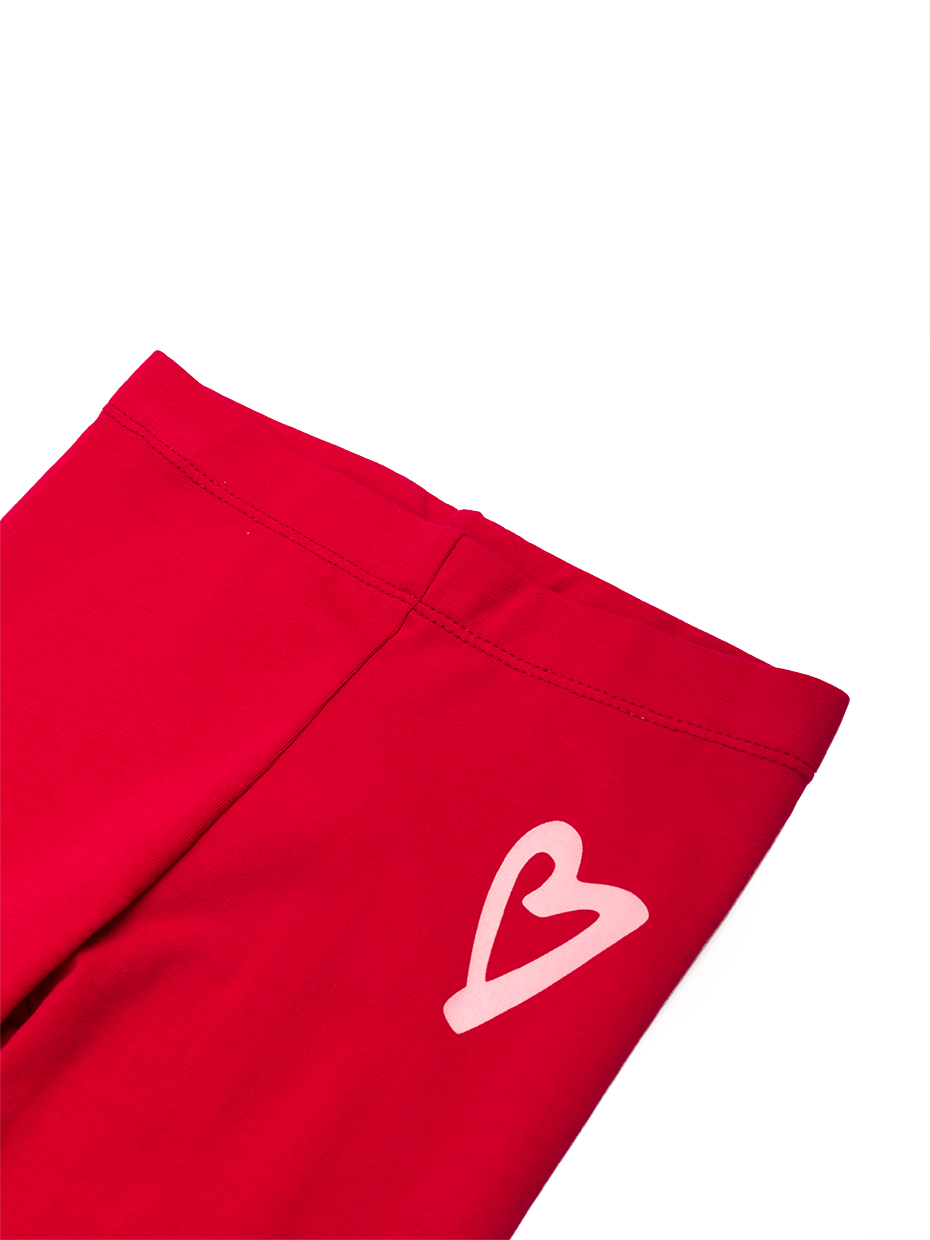 Dívčí legginy With Hearth - navy 122