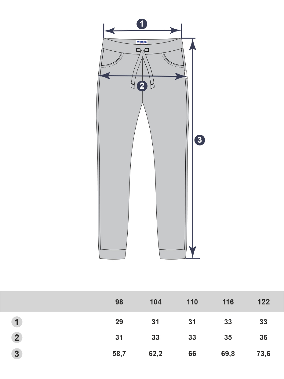 Dívčí tepláky Girl Win - navy 116