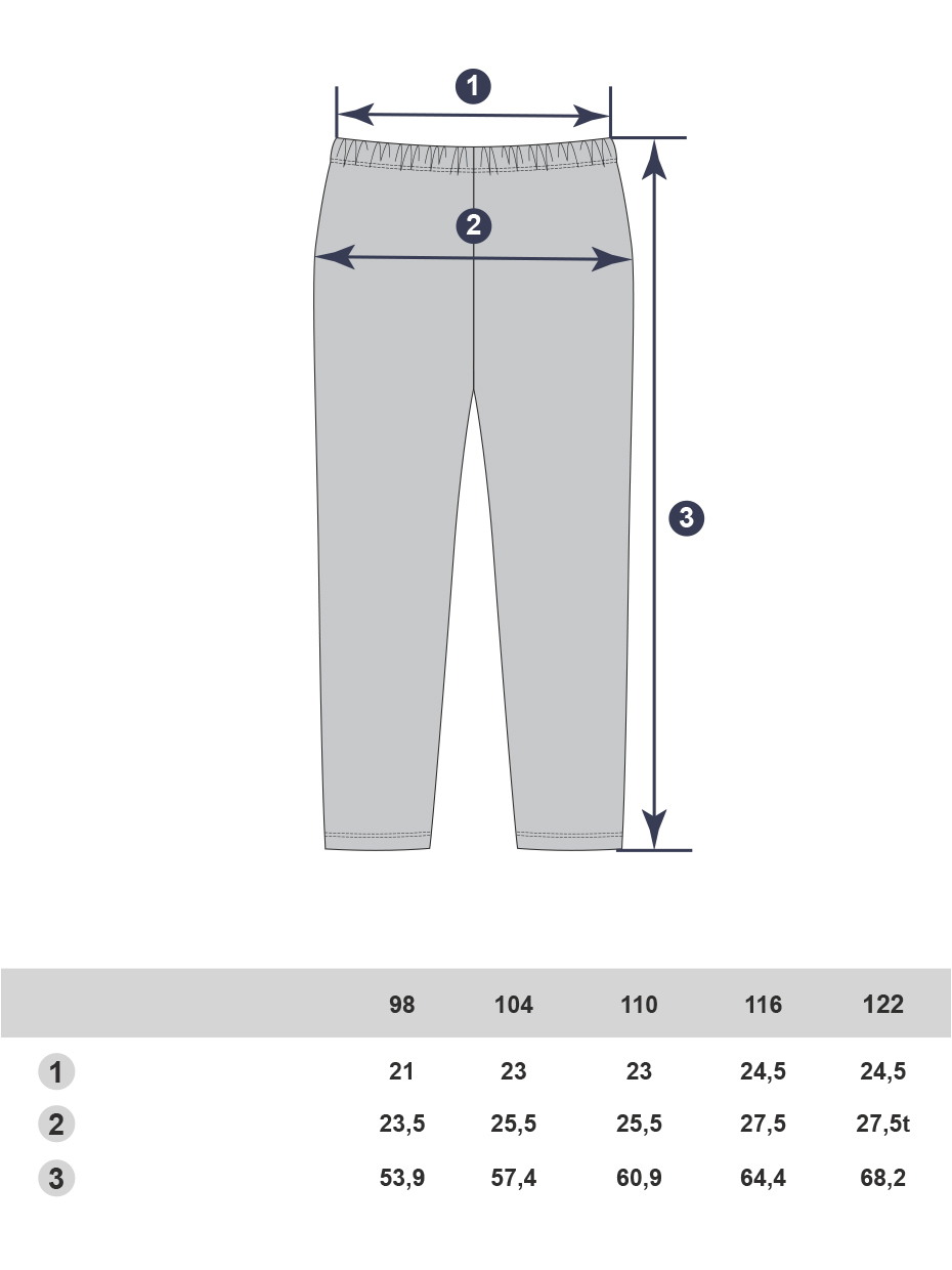 Dívčí legginy Meow - navy 98