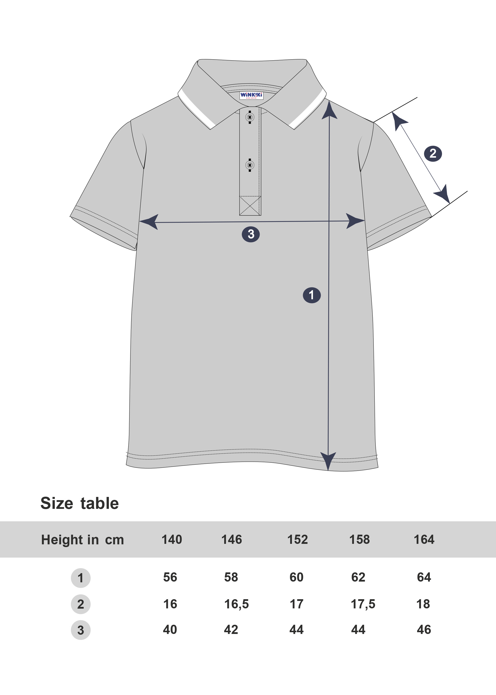 Chlapecké tričko Polo 78 - navy 164