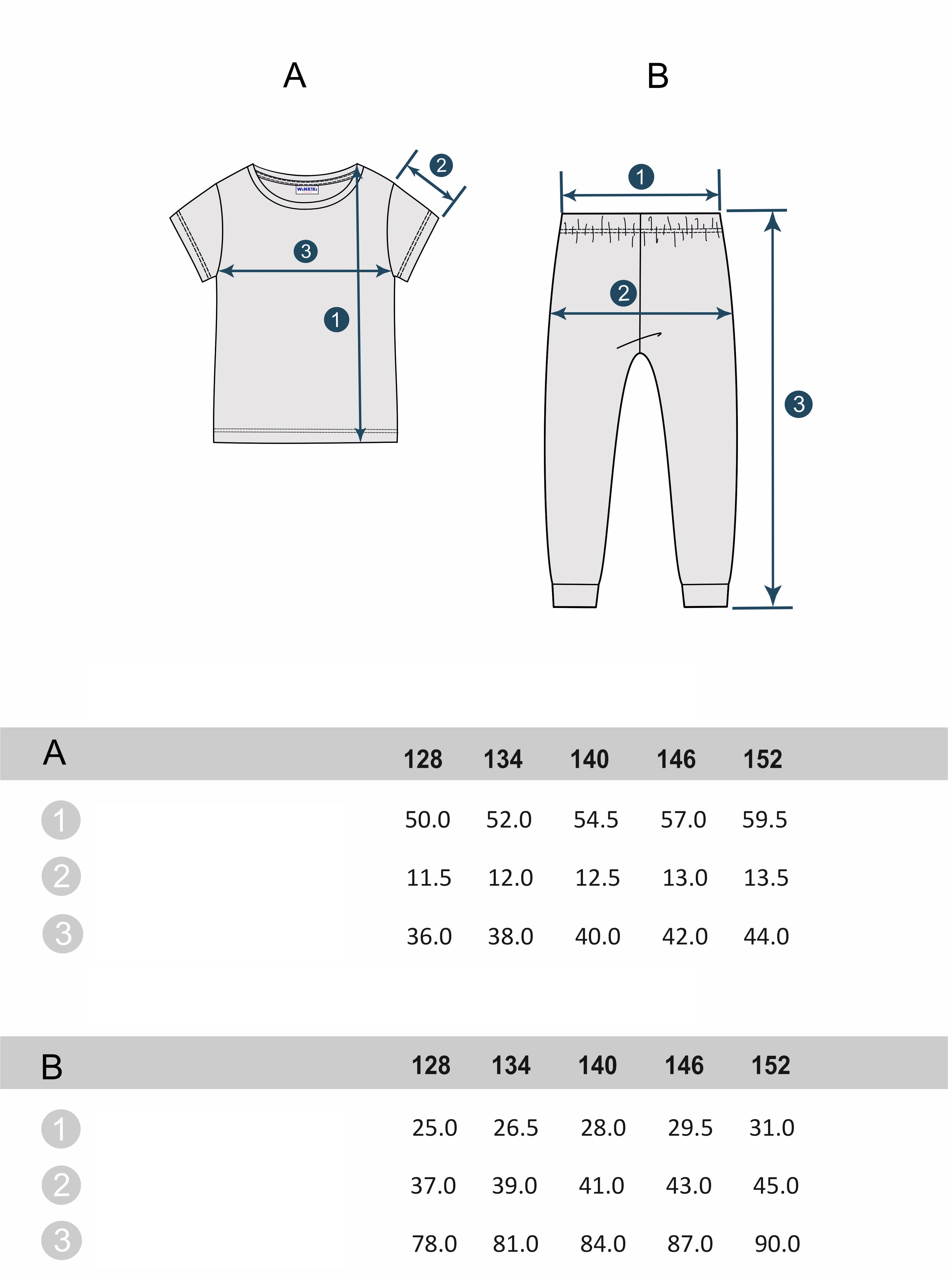 Dívčí pyžamo Rock'n'Roll - světle-šedý melanž/růžová 152