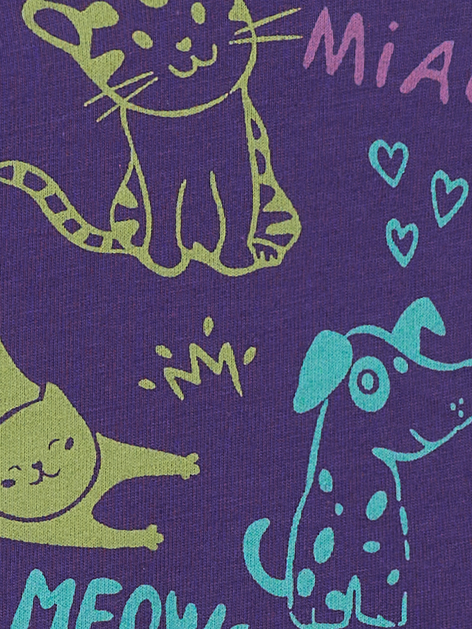 Dívčí tričko Cool Cat - bílá 104